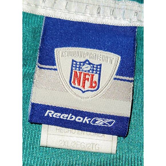 Zack Thomas #54 Vintage Miami‎ Dolphins Jersey Reebok Men's XXL Tall Length+2 - Picture 5 of 9